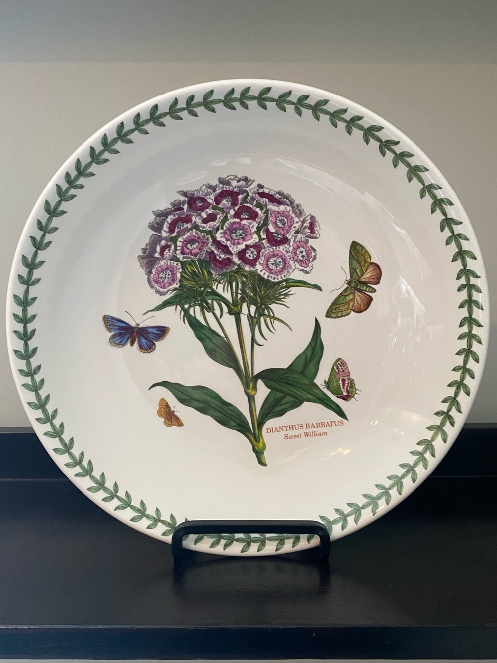Portmeirion The Botanic Garden 1972 Sweet William Salad Plate